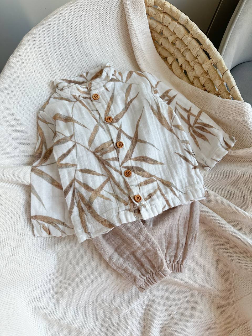 DVODELNI SET MUSLIN LIST