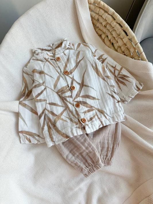 DVODELNI SET MUSLIN LIST
