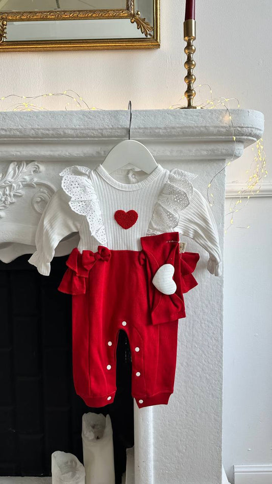 KOMBINEZON I TRAKA SRCE