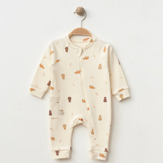 KOMBINEZON NA KAPICA SA DEZENOM MEDE