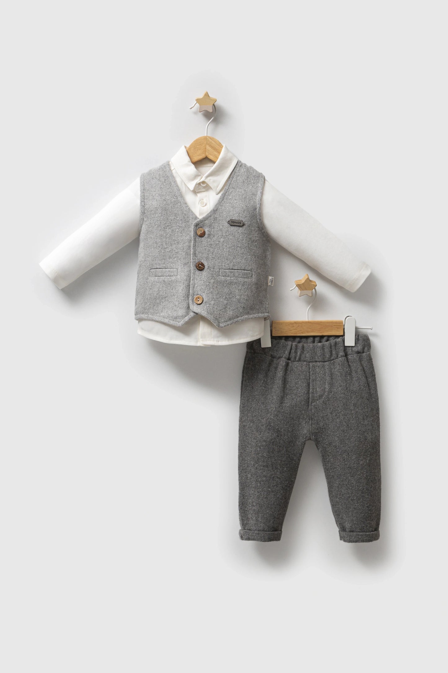 KOŠULJICA I PANTALONICE U SETU SA PRSLUKOM