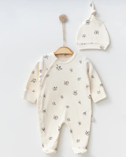 KOMBINEZON I KAPA PAMUK