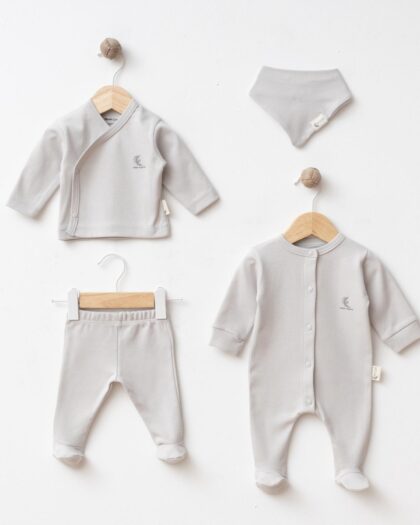 MOON ORGANIC SET ČETIRI DELA