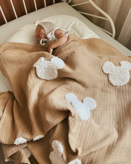 TEDDY MICKEY MUSLIN PREKRIVAČ