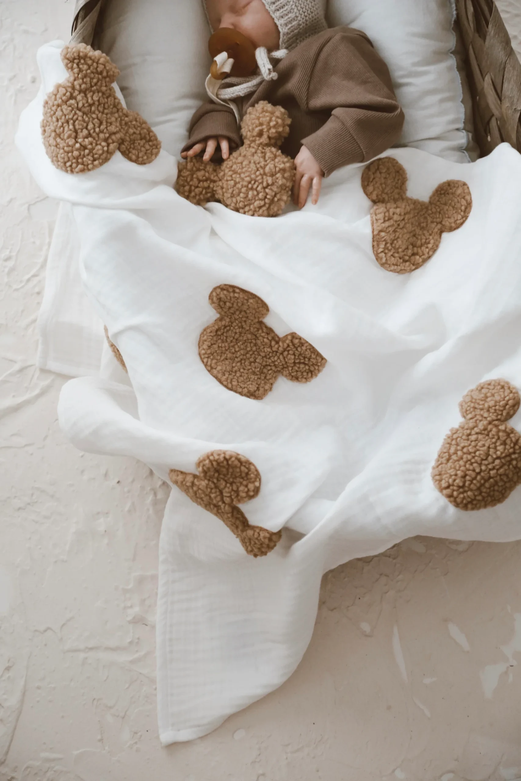 TEDDY MICKEY MUSLIN PREKRIVAČ - Slika 3