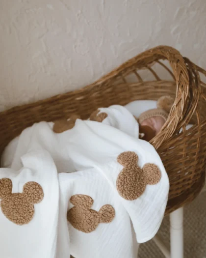 TEDDY MICKEY MUSLIN PREKRIVAČ
