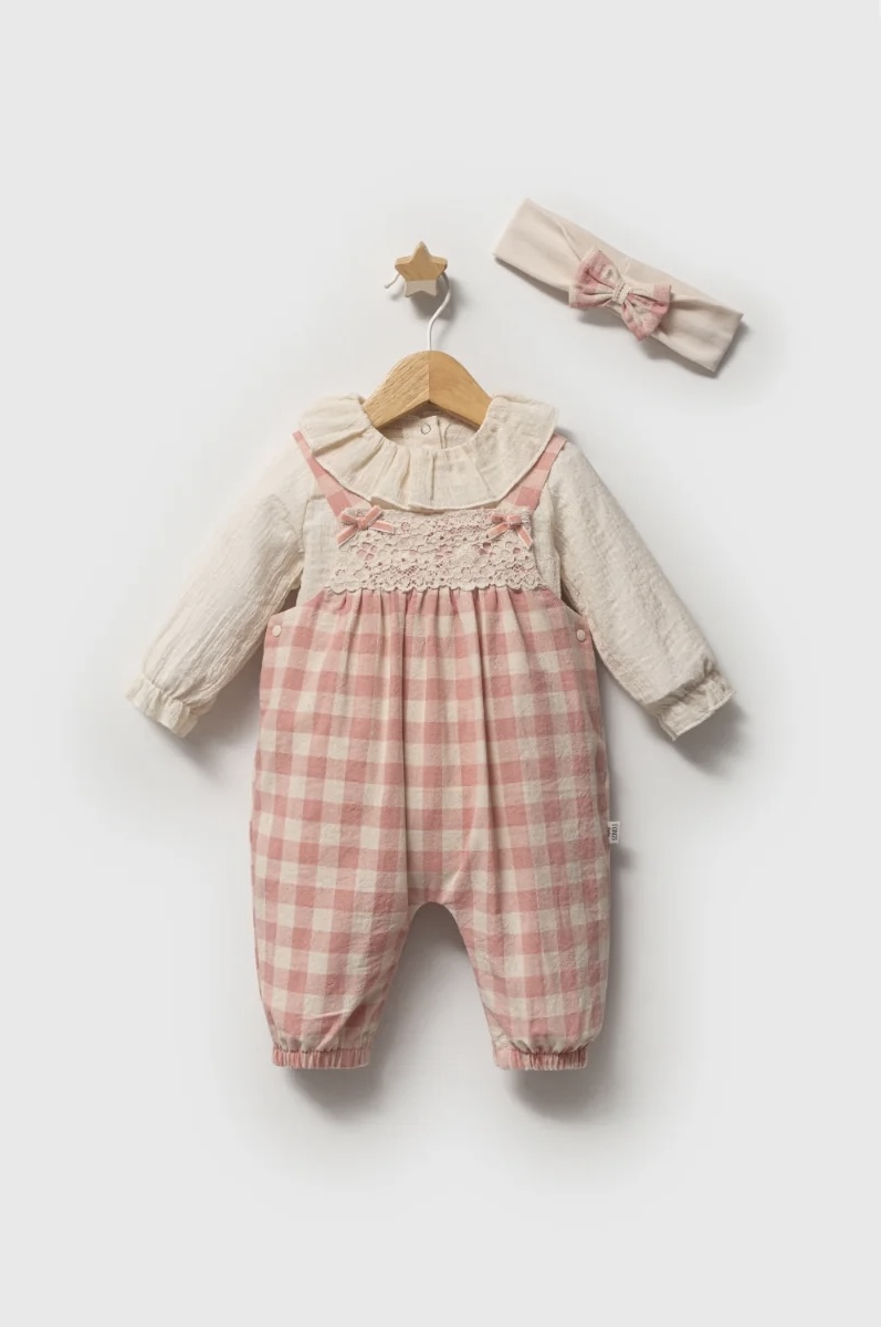 ROSIE GINGAM KOMBINEZON I KOŠULJICA SA TRAKICOM - Slika 2