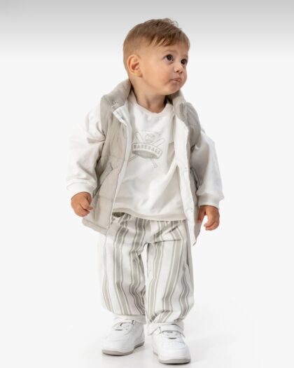 DUKS I PANTALONE NA PRUGICE U SETU SA PRSLUKOM