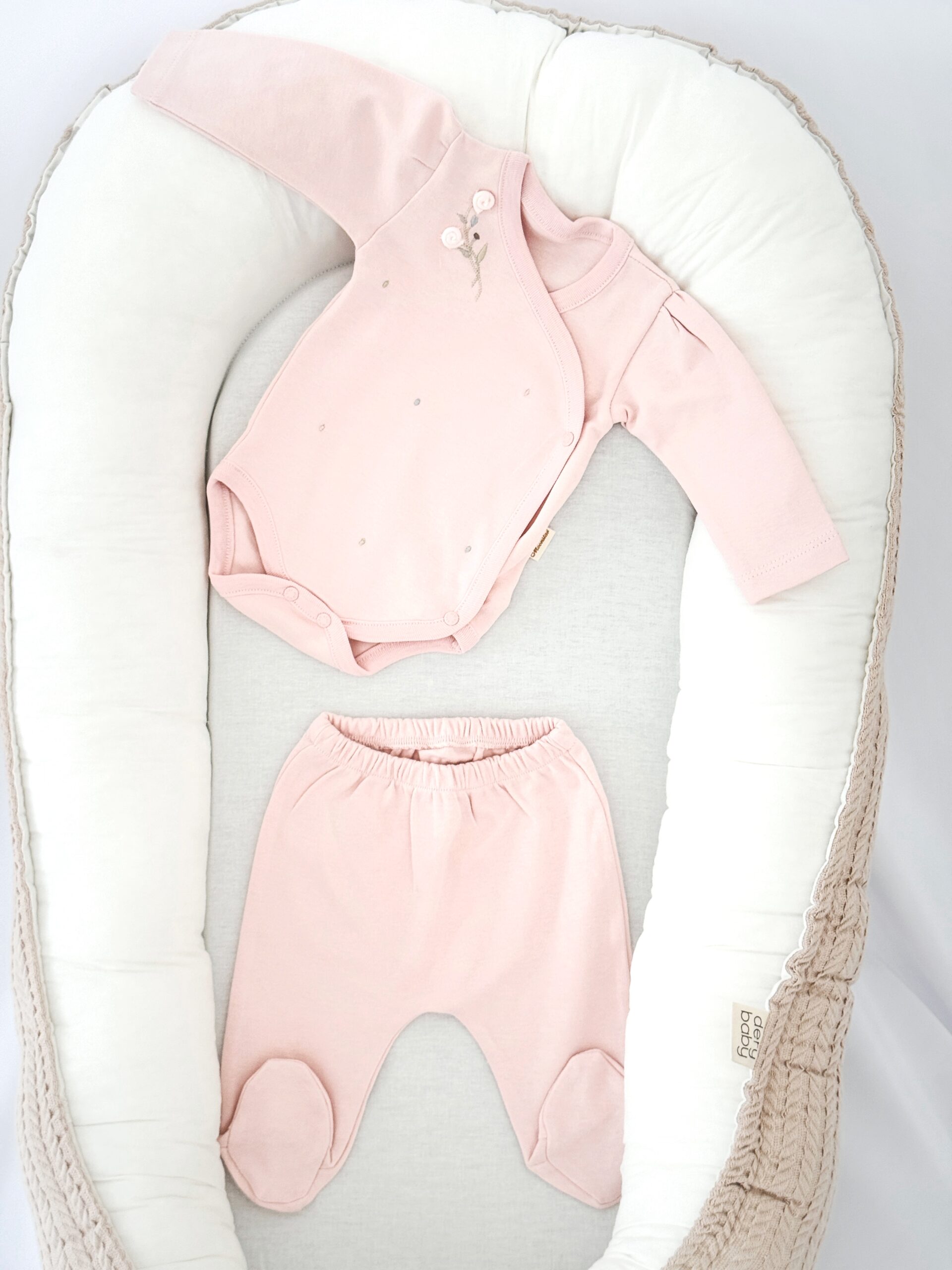 FLORIA SET - BODI NA PREKLOP I PANTALONICE - Slika 6