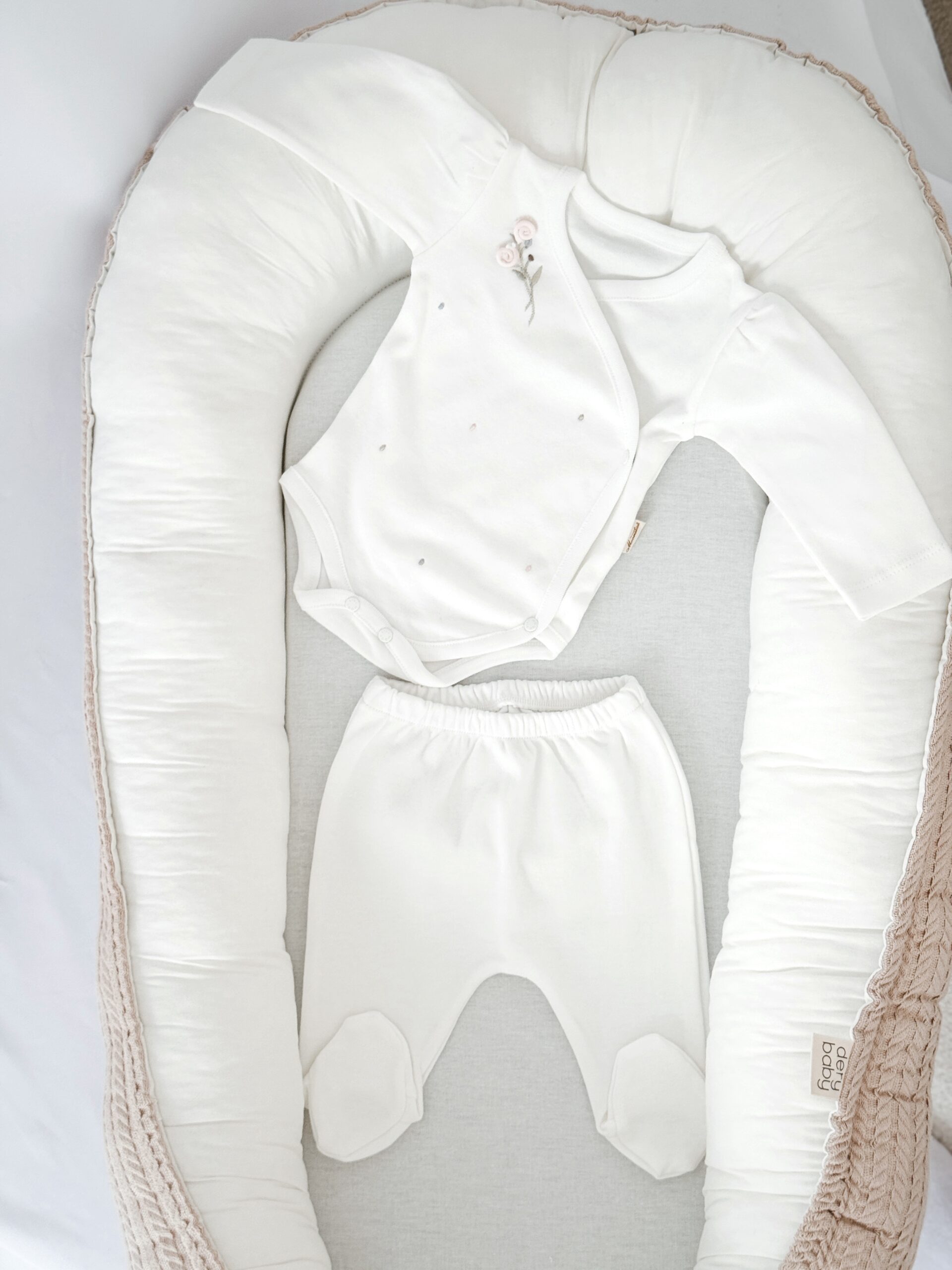 FLORIA SET - BODI NA PREKLOP I PANTALONICE - Slika 5