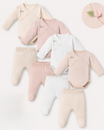 ROSIE SET - BODI NA PREKLOP I PANTALONICE