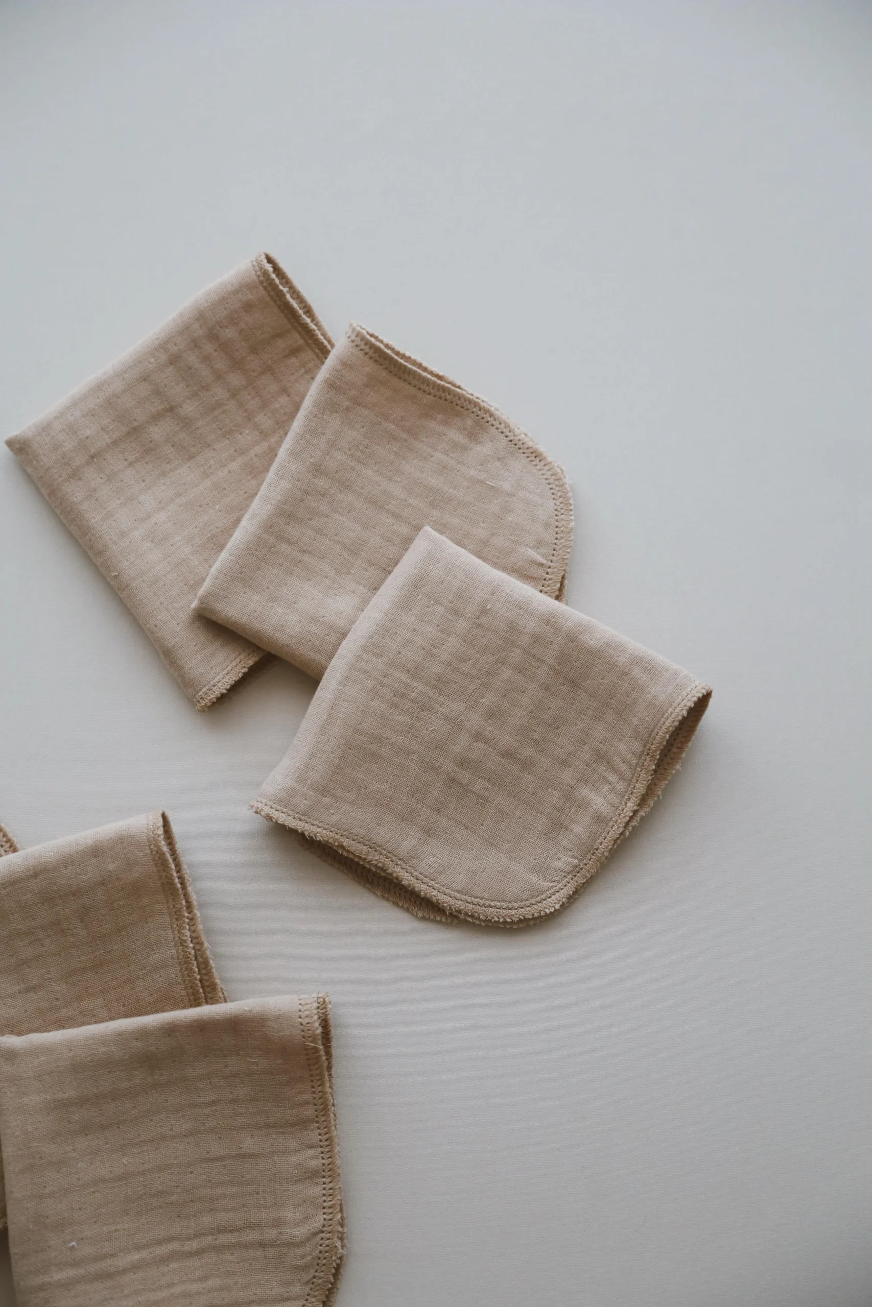 SET OD 6 MUSLIN MARAMICA KAPUĆINO - Slika 7