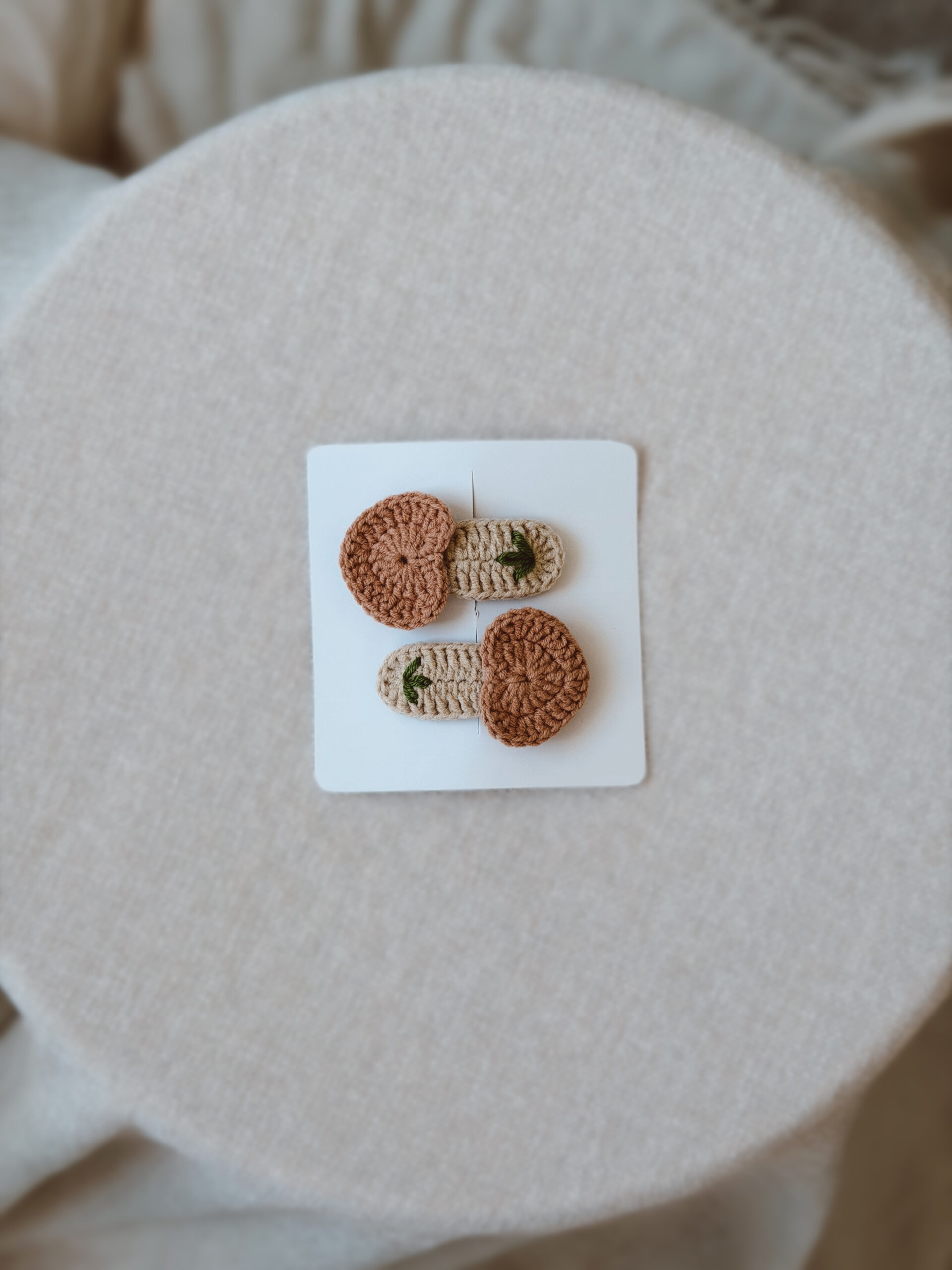 KNIT ŠNALICE ZA KOSU - set 2 komada