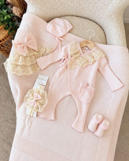 ADELE ROSE KNIT PLETENI SET - 6 delova